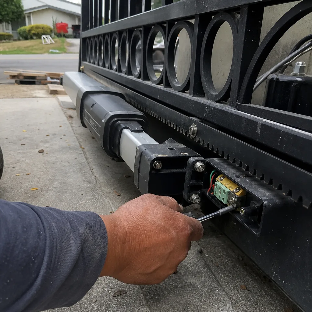 Electric Gate Repair in Trinity